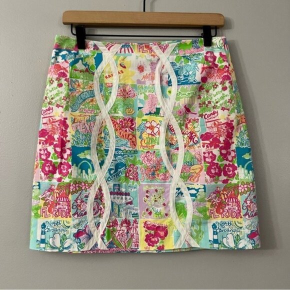 Lilly Pulitzer Dresses & Skirts - Lilly Pulitzer Roslyn State of Mind Mini Skirt